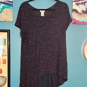 Monroe & Main High Low Top with Back Panel